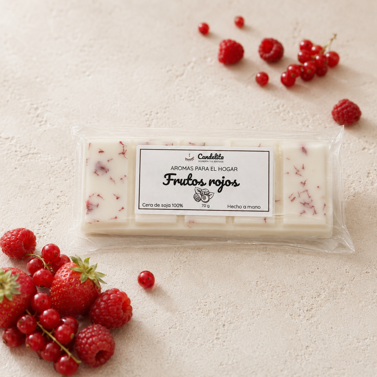 Wax melts Frutos rojos
