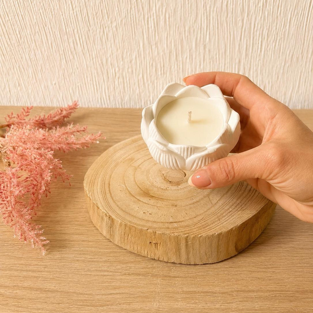 Velas Flor de loto