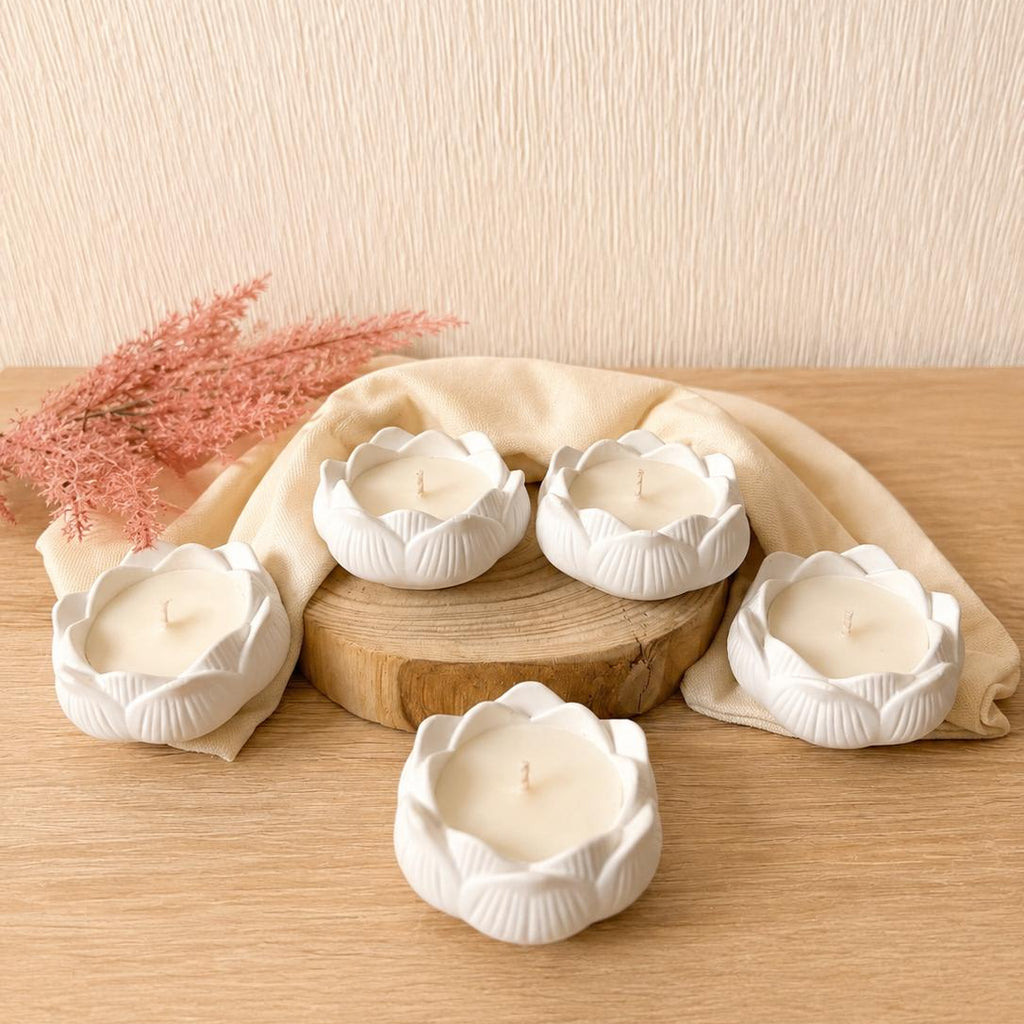 Velas Flor de loto